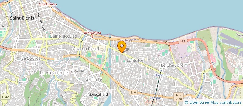 localisation de l'entreprise QUINCAILLERIE MADRISS à SAINT-DENIS