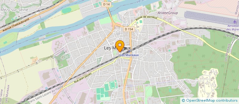 localisation de l'entreprise QUINCAILLERIE MENARD à LES MUREAUX