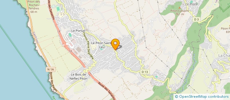 localisation de l'entreprise QUINCAILLERIE NOUVELLE DU PITON à SAINT-LEU