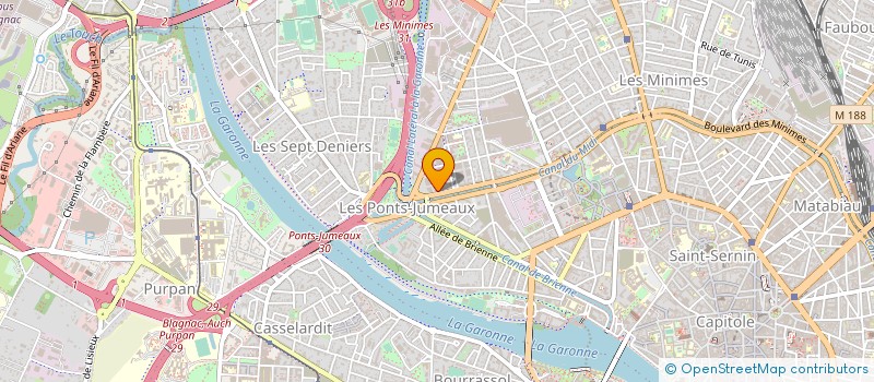 localisation de l'entreprise QUINCAILLERIE TOULOUSE à TOULOUSE
