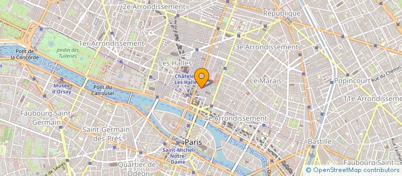 localisation de l'entreprise QUINCAMBOSSE  PARIS