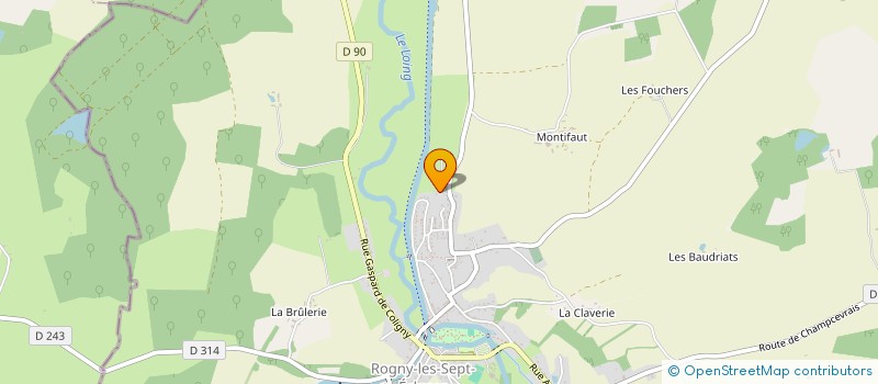 localisation de l'entreprise QUINCAMPOIX  ROGNY-LES-SEPT-ECLUSES