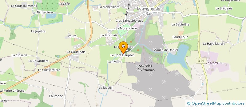 localisation de l'entreprise QUINCAMPOIX  MOULINS