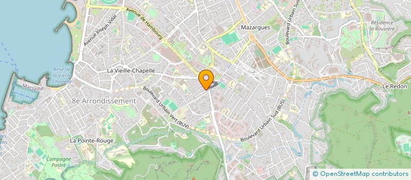 localisation de l'entreprise QUINCELEC à MARSEILLE