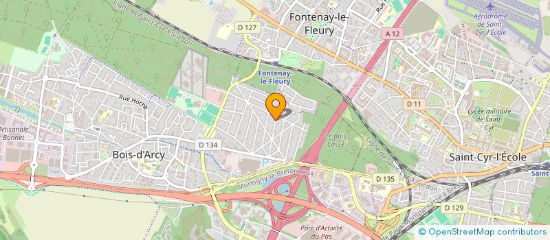 localisation de l'entreprise QUINDIO ART RENOVATION  BOIS-D'ARCY