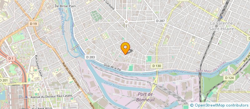 localisation de l'entreprise QUINECHE RENOV à SAINT-MAUR-DES-FOSSES