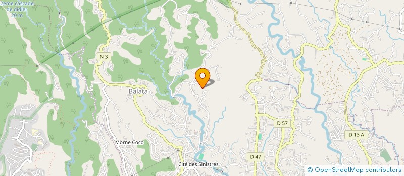 localisation de l'entreprise QUININ 35  FORT DE FRANCE