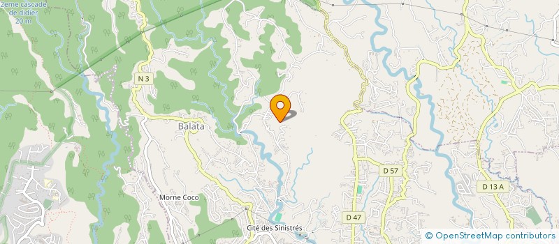 localisation de l'entreprise QUININ 41  FORT DE FRANCE