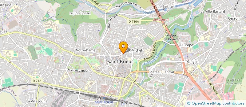 localisation de l'entreprise QUINIO CARMEN à SAINT-BRIEUC