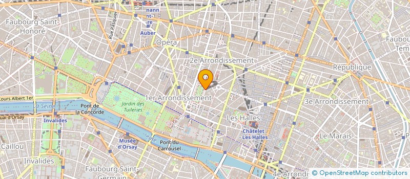 localisation de l'entreprise QUINOA à PARIS