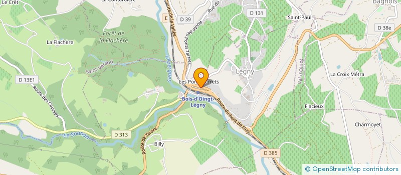 localisation de l'entreprise QUINOA  LEGNY