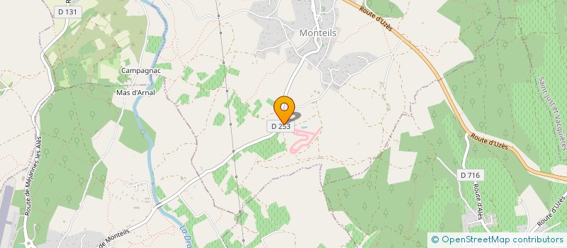 localisation de l'entreprise QUINONES FRERES à MONTEILS