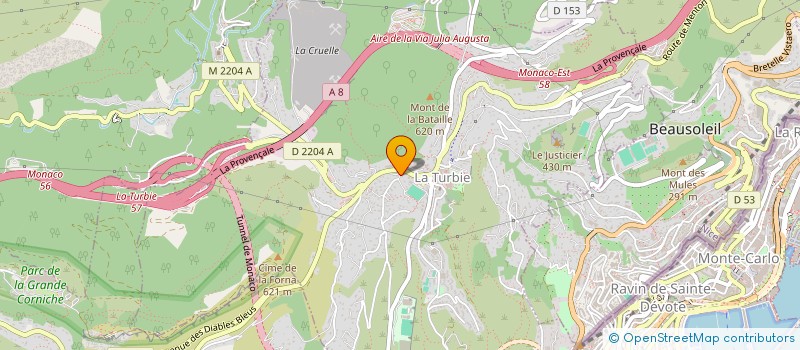 localisation de l'entreprise QUINOTAURE  PEILLE