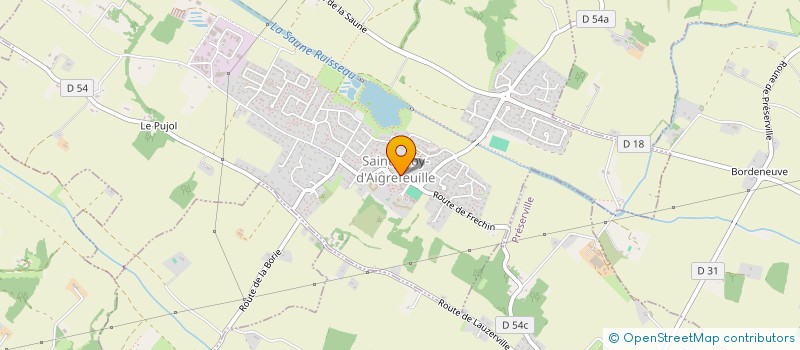 localisation de l'entreprise QUINOU  SAINTE-FOY-D'AIGREFEUILLE