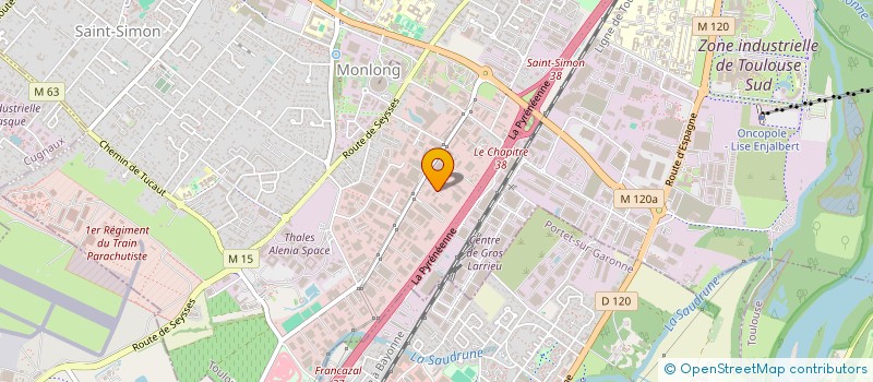 localisation de l'entreprise QUINOX à TOULOUSE