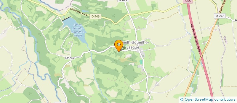 localisation de l'entreprise QUINPIO  BOUEILH-BOUEILHO-LASQUE