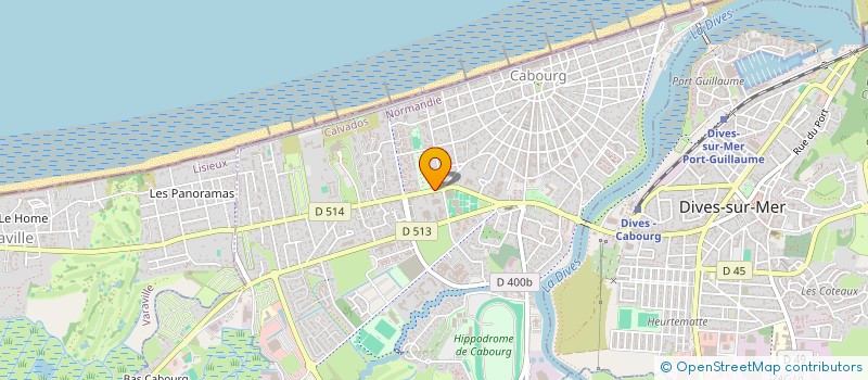 localisation de l'entreprise QUINQUERUE CABOURG à CABOURG