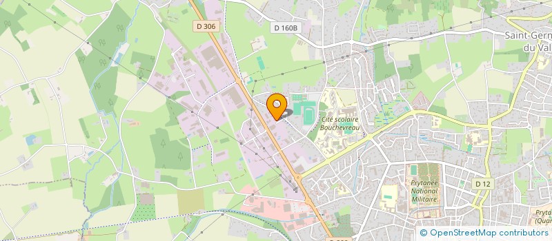 localisation de l'entreprise QUINSIER  LA FLECHE