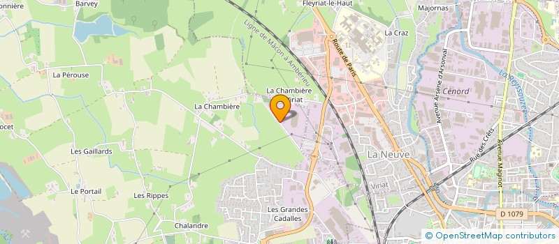 localisation de l'entreprise QUINSON-FONLUPT à SAINT-DENIS-LES-BOURG
