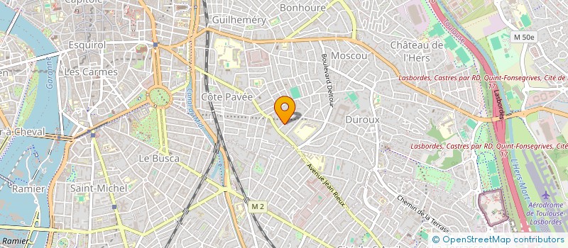 localisation de l'entreprise QUINT à TOULOUSE