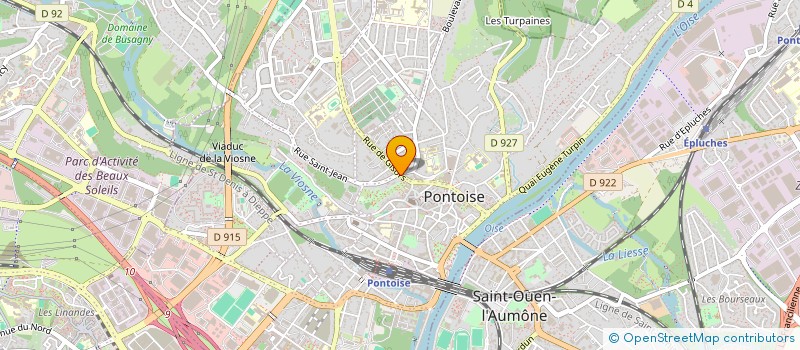 localisation de l'entreprise QUINTA M  PONTOISE