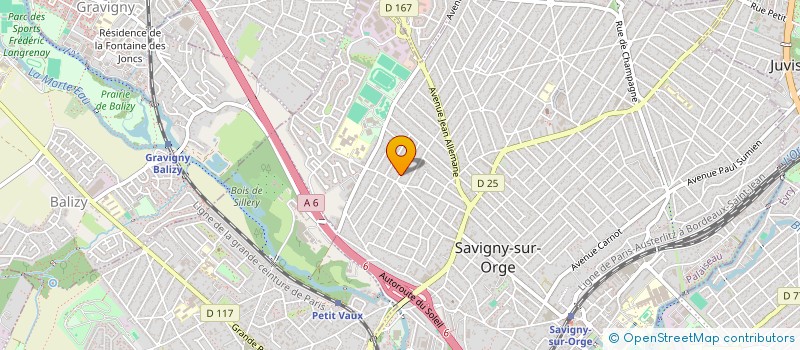 localisation de l'entreprise QUINTA PORTUGUESA à SAVIGNY-SUR-ORGE