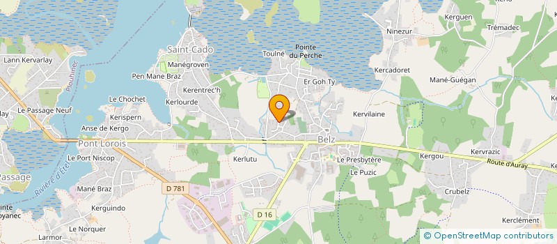 localisation de l'entreprise QUINTA RIA  BELZ