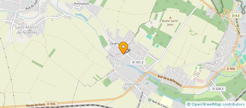 localisation de l'entreprise QUINTAISPORT à HANCHES