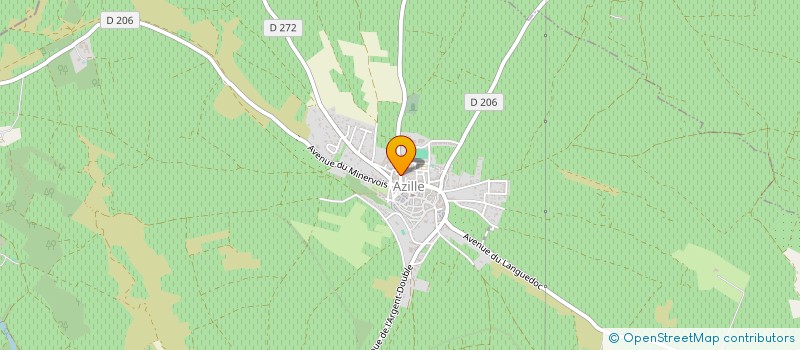 localisation de l'entreprise QUINTANA  AZILLE