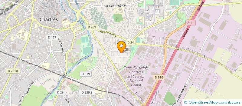 localisation de l'entreprise QUINTARD RENTALS à CHARTRES