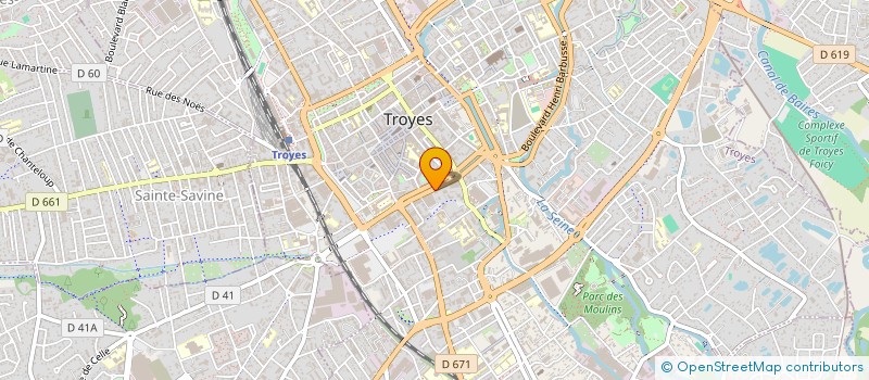 localisation de l'entreprise QUINTEGR'AL  CRENEY-PRES-TROYES