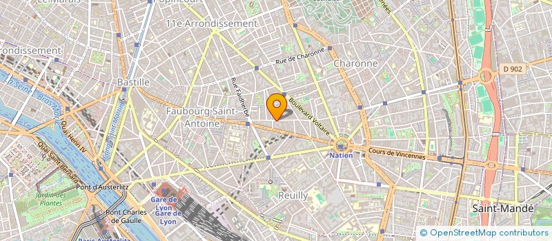 localisation de l'entreprise QUINTESCENCE SEILROZ  PARIS