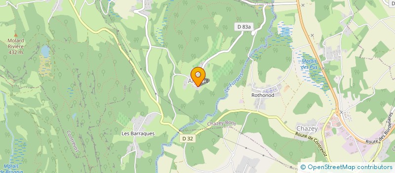 localisation de l'entreprise QUINTESENS  ANDERT-ET-CONDON