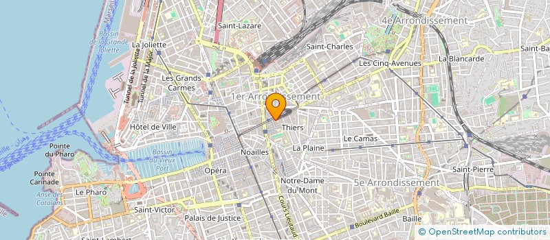 localisation de l'entreprise QUINTESSENCE à MARSEILLE