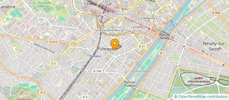 localisation de l'entreprise QUINTESSENCE 3D à PUTEAUX