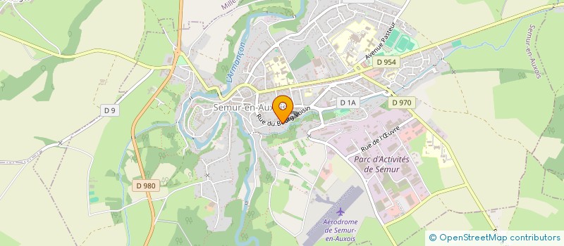 localisation de l'entreprise QUINTESSENCE  SEMUR-EN-AUXOIS