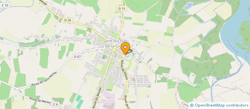 localisation de l'entreprise QUINTESSENCE  SAINT-NICOLAS-DE-LA-GRAVE