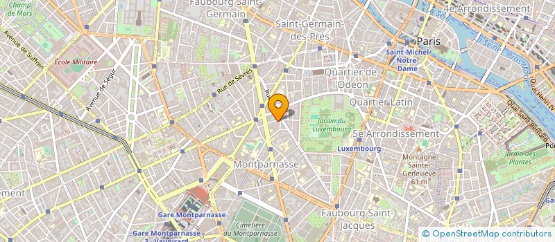 localisation de l'entreprise QUINTESSENCE à PARIS