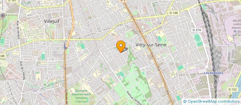 localisation de l'entreprise QUINTESSENCE à VITRY-SUR-SEINE