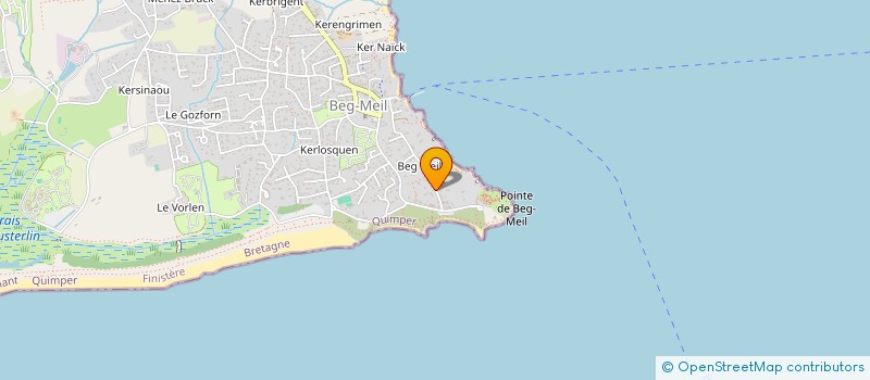 localisation de l'entreprise QUINTESSENCE à FOUESNANT