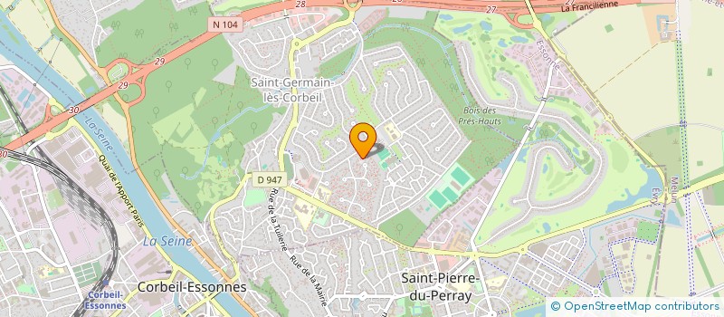 localisation de l'entreprise QUINTESSENCE CONSULTING à VIRY-CHATILLON