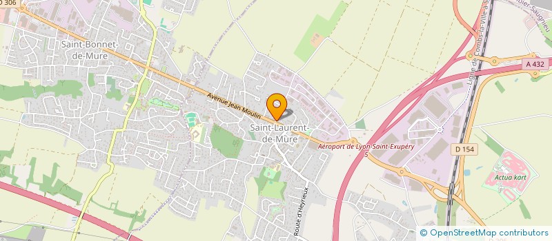 localisation de l'entreprise QUINTESSENCE INVEST  SAINT-LAURENT-DE-MURE