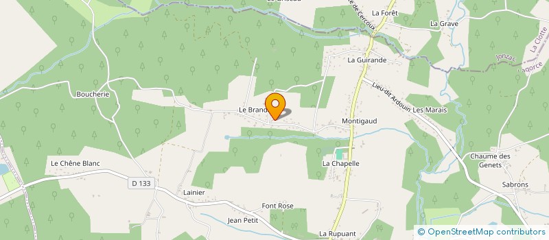 localisation de l'entreprise QUINTESSENCE L'ATELIER CAPILLAIRE  LAGORCE