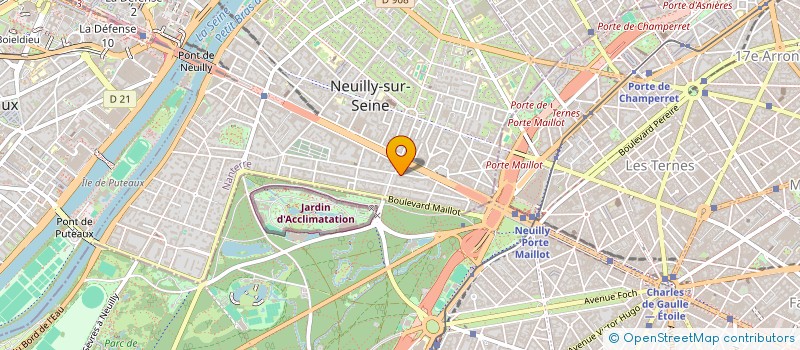 localisation de l'entreprise QUINTESSENCE NEWS NETWORK  NEUILLY-SUR-SEINE