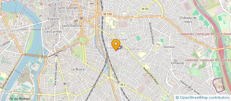 localisation de l'entreprise QUINTETTE DIABLO à TOULOUSE