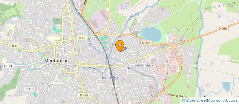 localisation de l'entreprise QUINTFORGE  SAVIGNEUX