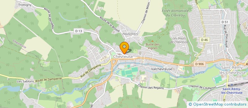 localisation de l'entreprise QUINTHESENS à CHEVREUSE