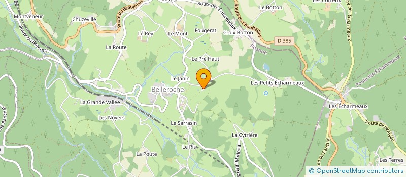 localisation de l'entreprise QUINTHESSENCE  BELLEROCHE