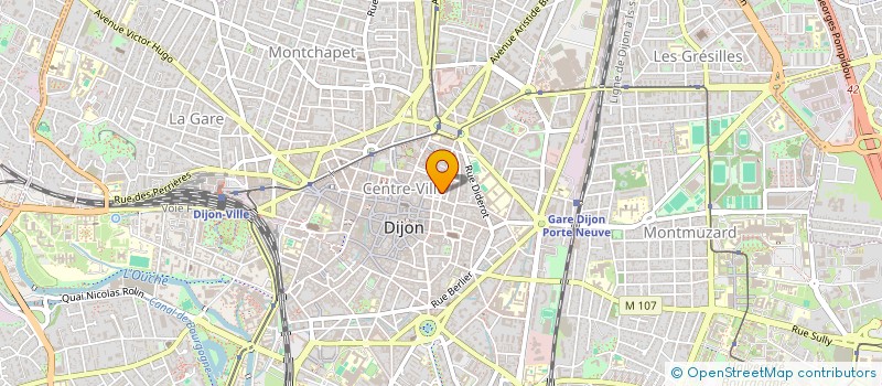 localisation de l'entreprise QUINTILIEN à DIJON