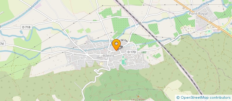 localisation de l'entreprise QUINTIMMO  ALLEINS